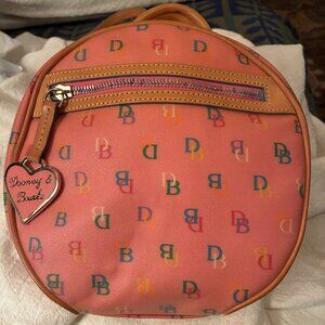 Vintage Dooney & Bourke Pink Circle Backpack | Y2K Designer Bag | Great Cond